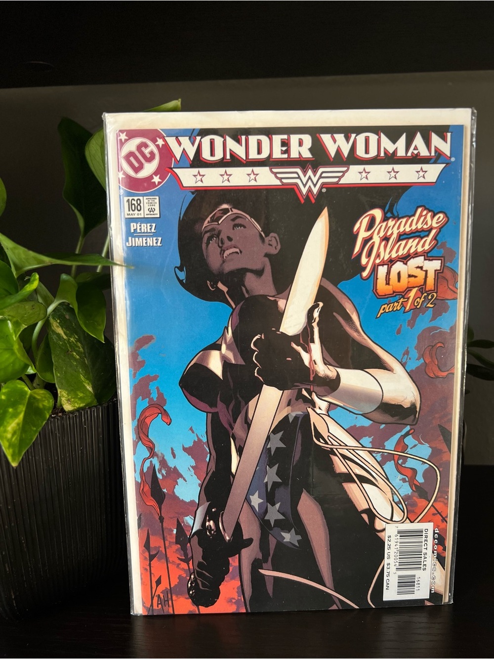 DC Wonder Woman #168-“paradise island lost”